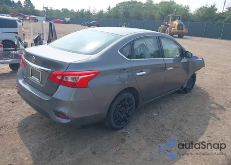 2018 Nissan Sentra S из США, поврежденный, VIN 3N1AB7AP3JY332379